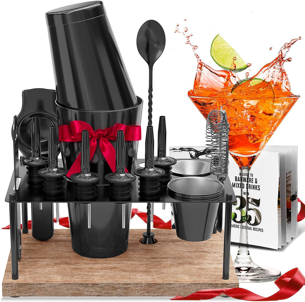Eatex 16-Piece + Stand Mixology Bartender Kit