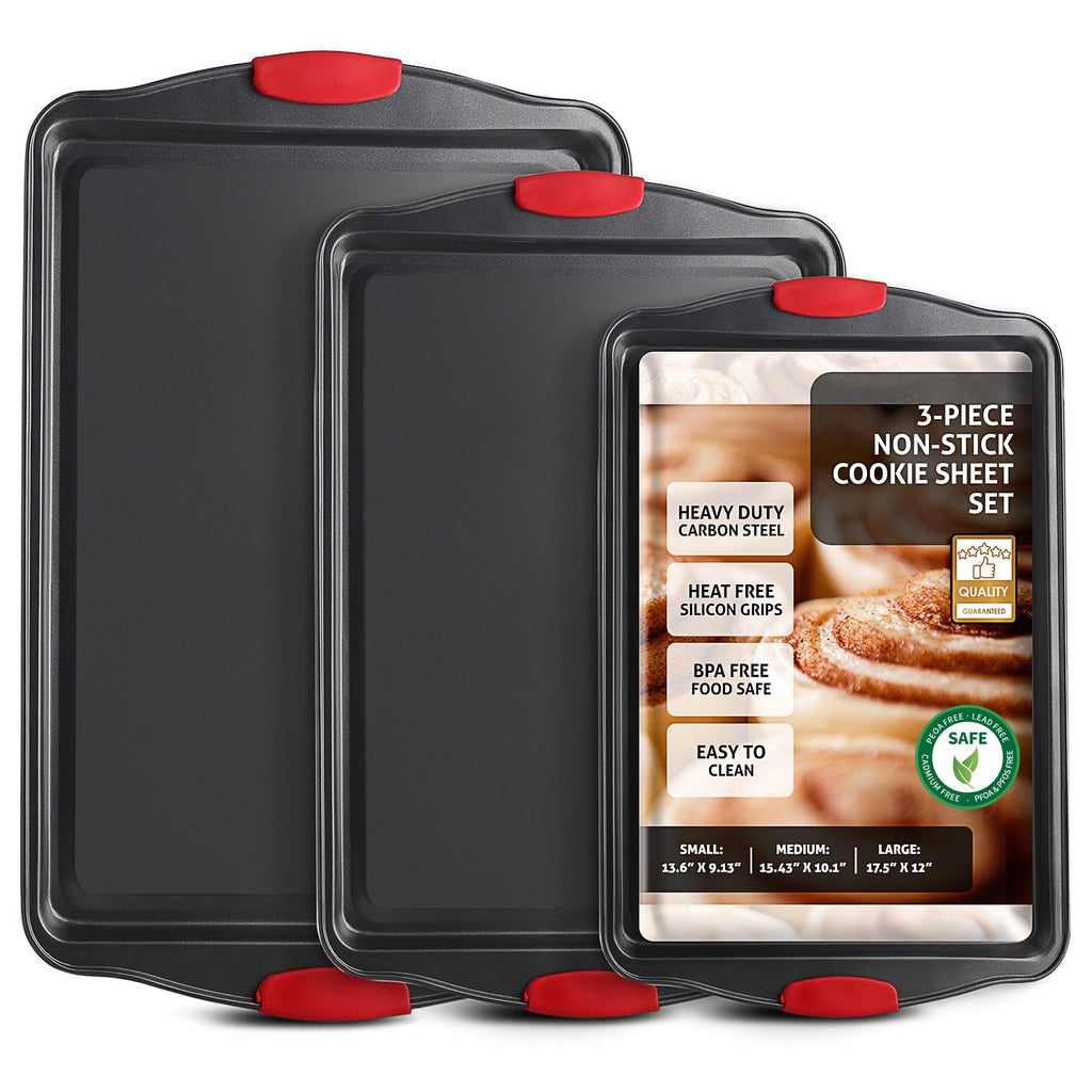 Eatex 3-Piece Baking Sheet Set