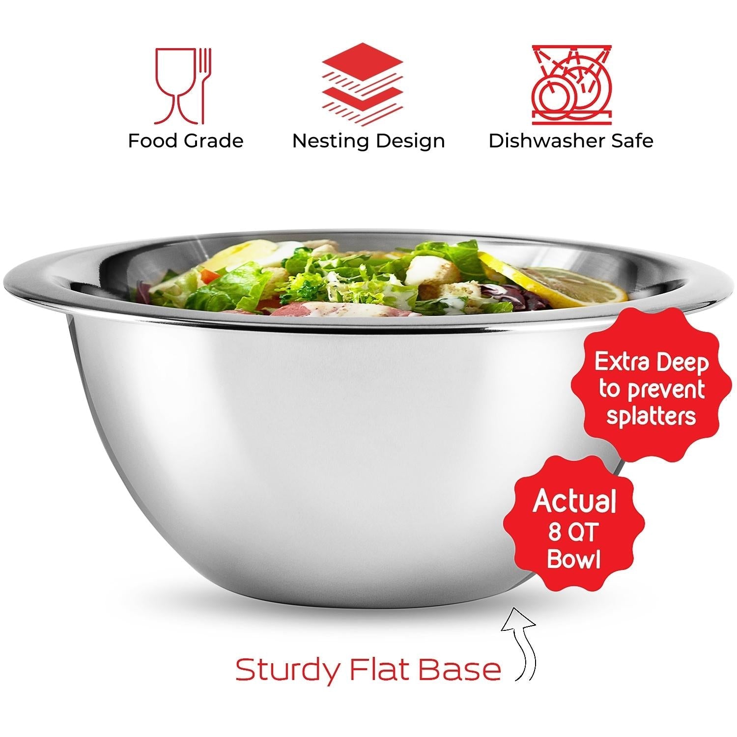 Eatex Stainless Steel Mixing Bowl Set