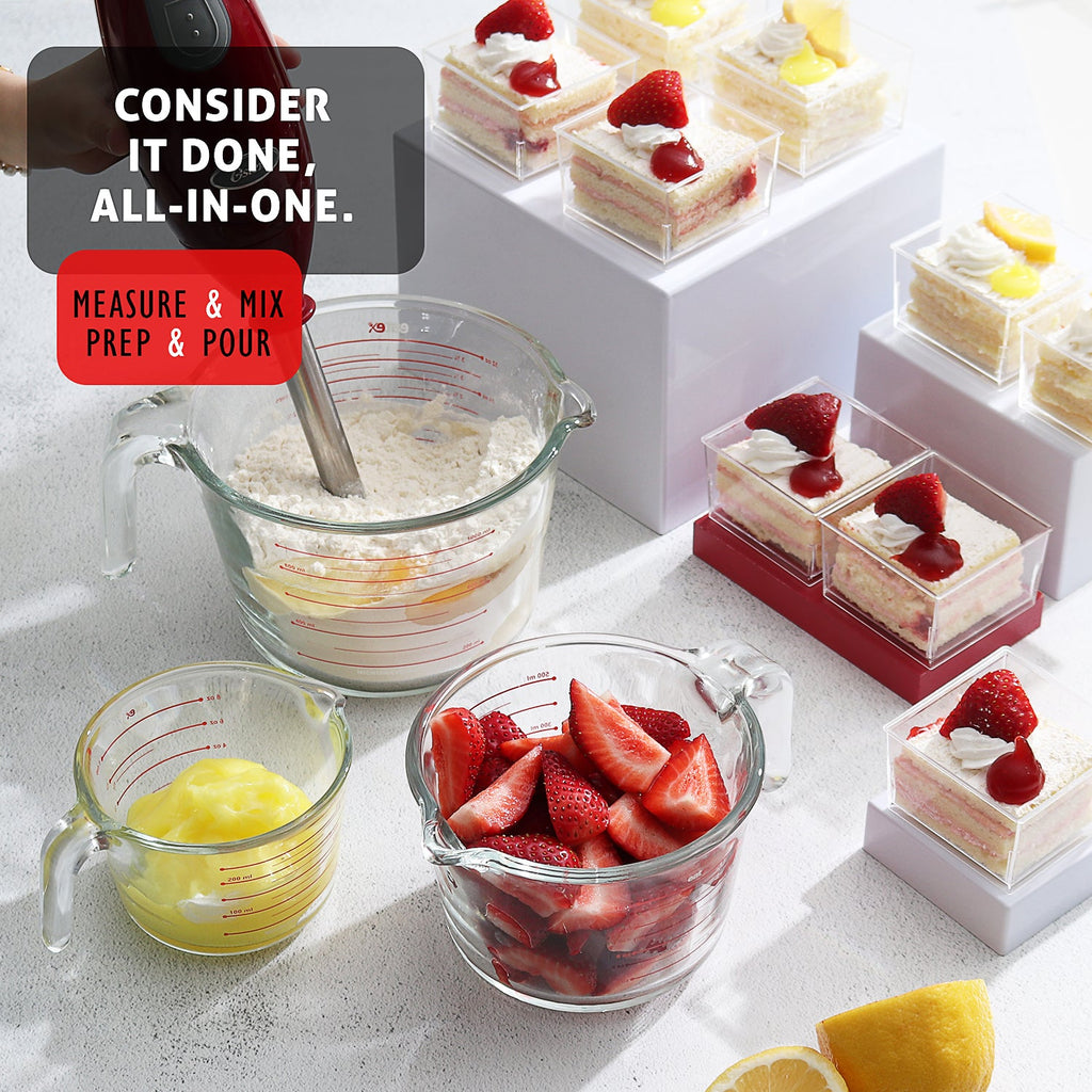 Eatex 3-Piece Glass Measuring Cup Set