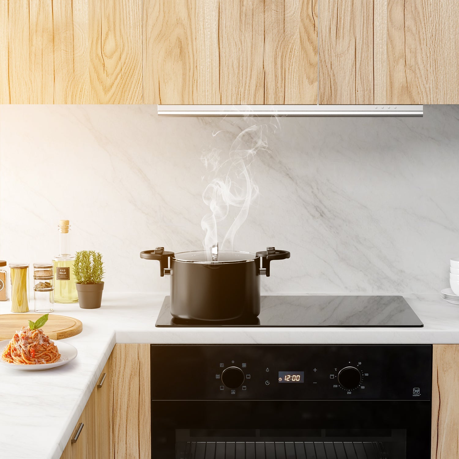 Eatex Pasta Pot with Strainer Lid