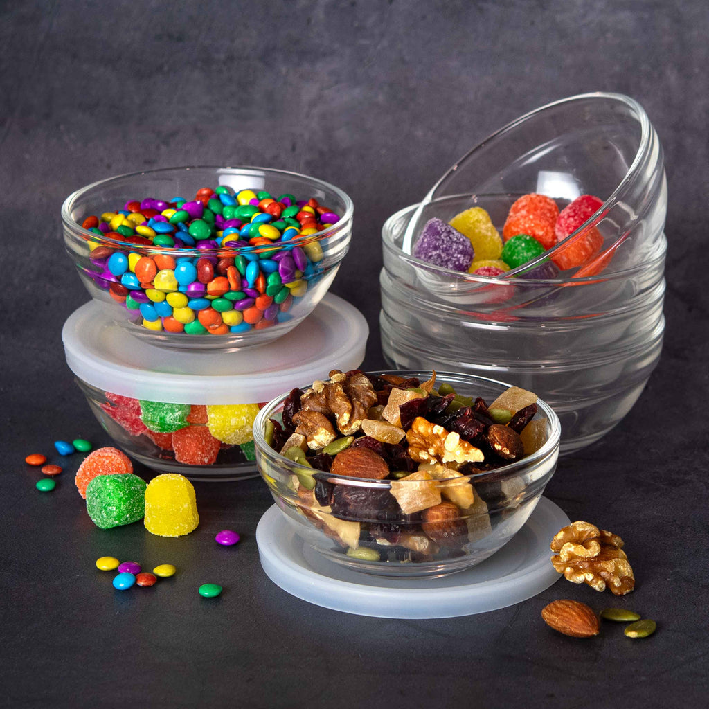 Eatex Small Glass Bowls Set