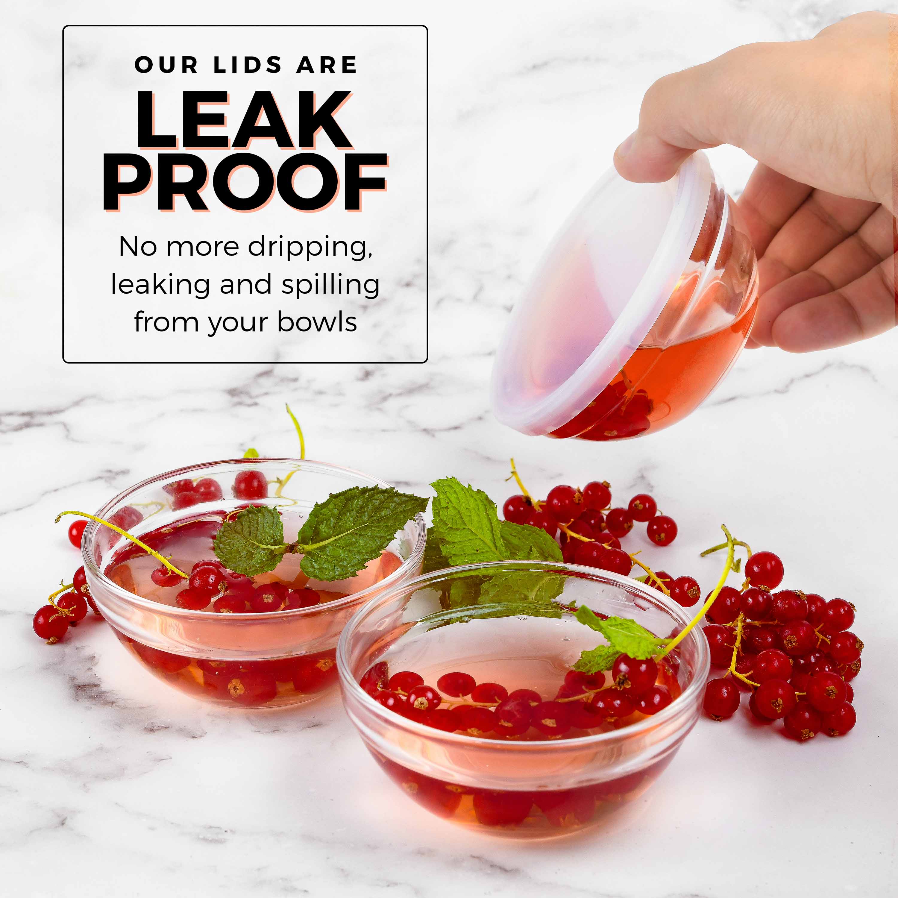 Eatex Small Glass Bowls Set